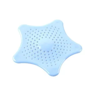 Silicone Star Shaped Sink Filter Bathroom Hair Catcher