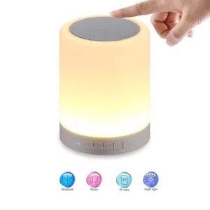 Wireless Night Light LED Touch Lamp Speaker