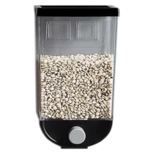 Wall Mounted Cereal Dispenser Tank Grain Dry Food Container (1500ML)