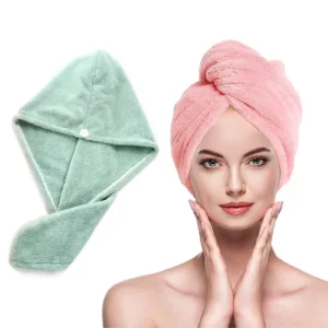 Hair-Drying Absorbent Microfiber Towel